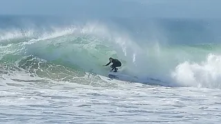 Trying to Get Barreled in Ventura, CA | JS Big Baron 6'8