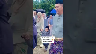 Dipuji Tidak Sombong Mia Ahmad Tampil Cantik di majlis perkahwinan#shorts #isusemasa