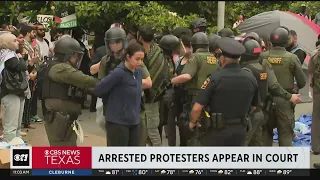 UT Dallas protesters in court after protesting on campus