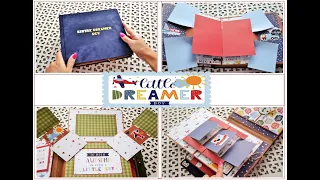 СКРАПБУКИНГ ДЕТСКИЙ ПОП АП АЛЬБОМ / POP UP КОНСТРУКЦИИ МК / SCRAPBOOK IDEAS / MINI ALBUM