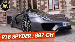 Quand on a découvert la Porsche 918 Spyder (2015)