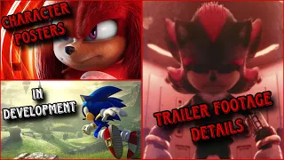 Sonic Movie 3 TRAILER DETAILS, Knuckles CHARACTER POSTERS and Sonic Frontiers 2 in DEVELOPMENT