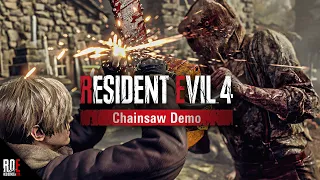 RESIDENT EVIL 4 REMAKE | CHAINSAW DEMO | PS5 GAMEPLAY | 🔴LIVE