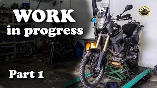 Yamaha XT660Z on a Long Trip to Magadan / Part 1  - Preparation