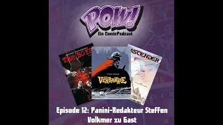 Episode 12 - Panini-Redakteur Steffen Volkmer zu Gast