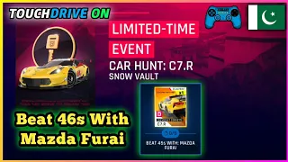 Asphalt 9 Chevrolet Corvette C7.R Key Car Hunt | Beat 45s With Mazda Furai