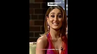 OMG 100% compatibility on KWK जब Kareena Kapoor Shahid Kapoor को डेट कर रही थी। Bollywood news