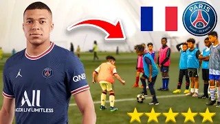 10 YEAR OLD KYLIAN MBAPPE IS OVERPOWERED...Pro Football Competition!