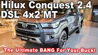This Is The Ultimate Bang For Your Buck! 2023 Toyota Hilux Conquest 2.4 DSL 4x2 MT