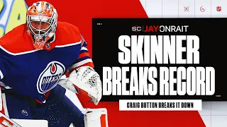 How great has Stuart Skinner been during Oilers’ 14-game win streak?