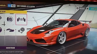 Forza Horizon 5 (Ferrari Scuderia 340 tune gameplay)