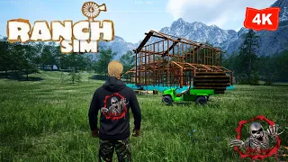RANCH SIMULATOR Ep2 Making Money and Building a New House