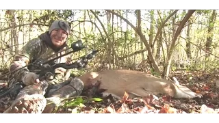 OHIO BOW KILL AT 19 YARDS!!! DEER DROPPED INSTANTLY, NOT THE BEST SHOT SO THANK YOU RAGE BROADHEAD!