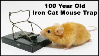 100 Year Old Iron Cat Mouse Trap. Mousetrap Monday