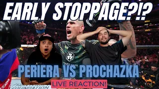 Alex Pereira KO's Jiri Prochazka UFC 295 Reaction!!