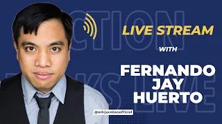 Fernando Jay Huerto Live Q&A - Action Talks Live with Eric Jacobus