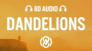 Ruth B. - Dandelions  (Lyrics) | 8D Audio 🎧