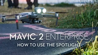 How to Use Mavic 2 Enterprise's Spotlight