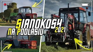 ☆ KLIMATYCZNE POLSKIE SIANOKOSY 2021 NA PODLASIU ☆ ZETOR 7340 ☆ URSUS C-360 ☆ SIPMA ☆ AGRO MŁODY ☆