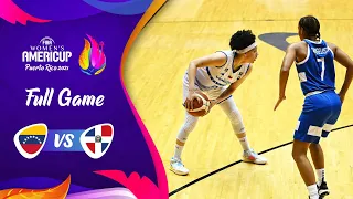 Venezuela v Dominican Republic | Full Game - FIBA Women's AmeriCup 2021