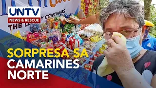 Hiling na puhunan sa tindahan, sorpresa sa isang lola sa Camarines Norte