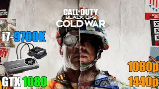 Call of Duty Black Ops Cold War l GTX 1080 i7 9700K l Medium High Ultra Settings l 1080p 1440p l
