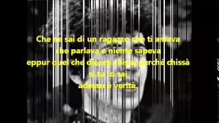 Lucio Battisti - PENSIERI E PAROLE + TESTO