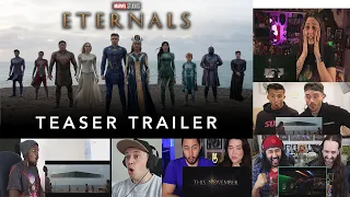 Marvel's Eternals teaser trailer reaction mashup