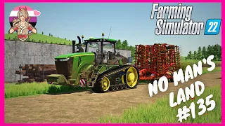 Cultivating, Selling Silage Bales And Planting Sunflowers! - No Man's Land - Timelaps # 135 FS22