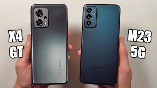 Poco X4 GT vs Samsung M23 5G 🔥 Speed Test