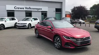 Brand New Volkswagen Arteon R-Line 2.0TSI 190PS DSG in Kings Red Metallic