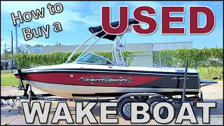 How to Buy a Used Wake Boat (Surf Boat/Tow Boat)