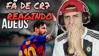 React ♫ FIM DE UMA ERA: MESSI DÁ ADEUS AO BARCELONA | Paródia