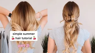 Must-Try Cute Summer Hairstyle! #Shorts