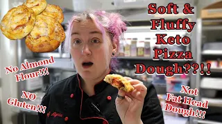 Amazing Keto/Low Carb Pizza Rolls w/Bamboo Fiber- No Almond Flour or Fat Head Dough