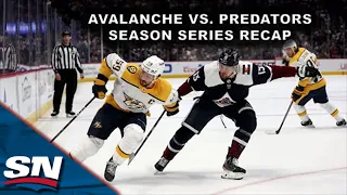 Colorado Avalanche vs. Nashville Predators Season Series Recap