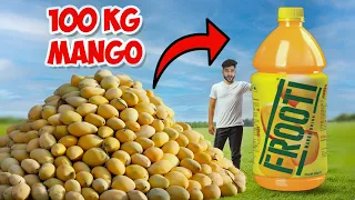 100 Kg Mango = How Much Frooti ?