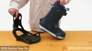 2019 / 2020 | Burton Step On Binding and Boots | Video Review