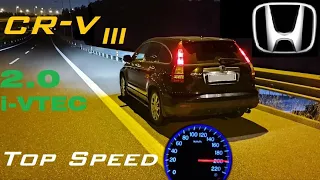 HONDA CR-V III (2008) 2.0 i-VTEC (150  hp) Acceleration & Top Speed