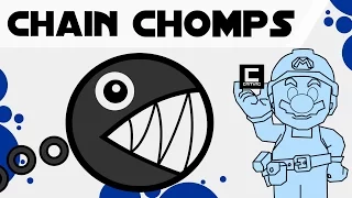 Tips Tricks and Ideas with Chain Chomps in Super Mario Maker