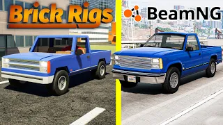 ❄️ BEAMNG W BRICK RIGS!? REALISTYCZNE ZNISZCZENIAI | Brick Rigs |