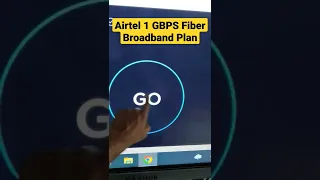 Airtel 1 GBPS Fiber Broadband Plan | Speed Test | Ping
