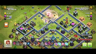 3 Sterne RH 13 VS RH 13 Queen Charge LaLo Angriff Beispiel Klaus is INSPIRATION  CLASH OF CLANS