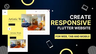 Building a Responsive Website in Flutter | Flutter UI Design Tutorial - Part 1