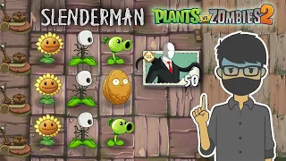 TANAMAN SLENDERMAN DI PLANT VS ZOMBIE 2