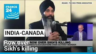 India-Canada row over Sikh's killing: What is at stake? • FRANCE 24 English