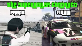 Stealing from Military - The SuperDollar Deal (Los Santos Tuners Contract) - GTA Online