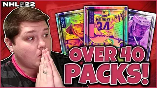 *13 90+ PULLS!* - The BIGGEST NHL 22 Pack Opening
