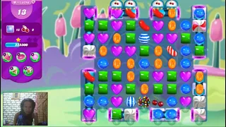 Candy Crush Saga Level 5258 - 1 Stars, 28 Moves Completed