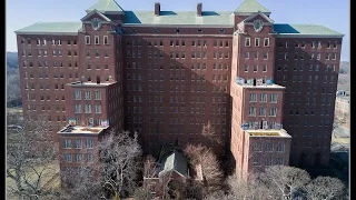 Kings Park Psychiatric Center / Asylum Abandoned Haunted & Scary. DJI Mavic Pro 4k Drone Video